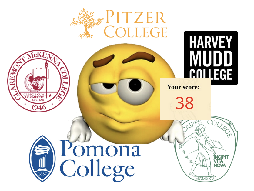 THE OFFICIAL CLAREMONT COLLEGES PURITY TEST