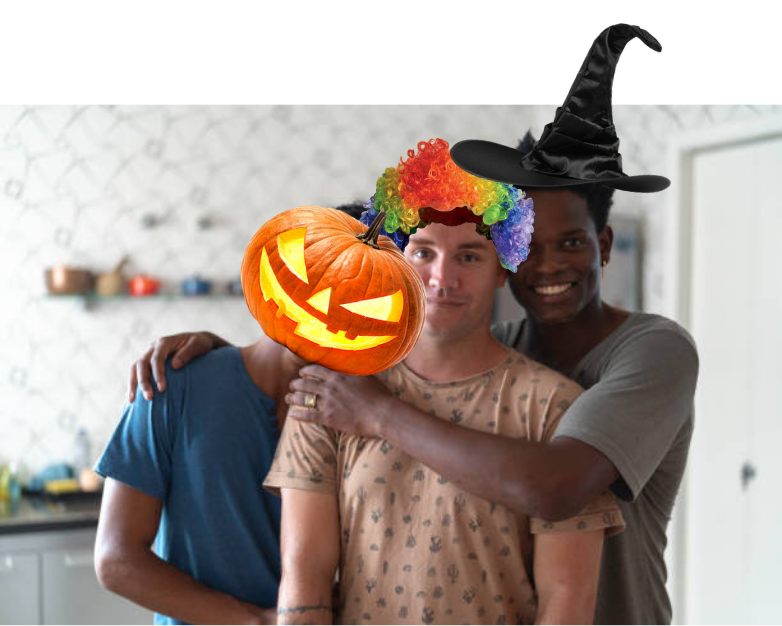 9 Last-Second Halloween Costumes for Your Halloween Throuple