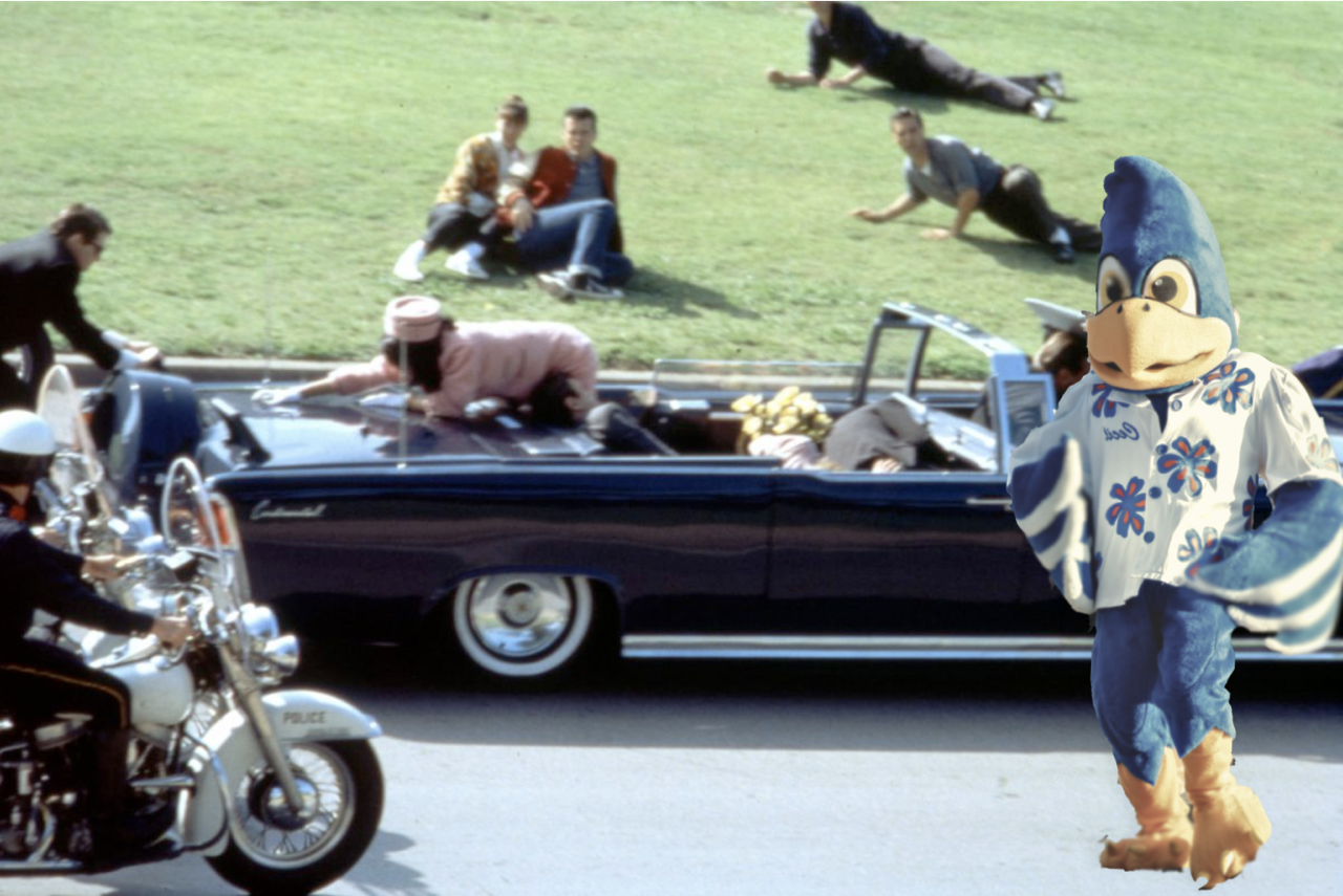 Cecil Sagehen Spotted on Zapruder Film—Shoots JFK