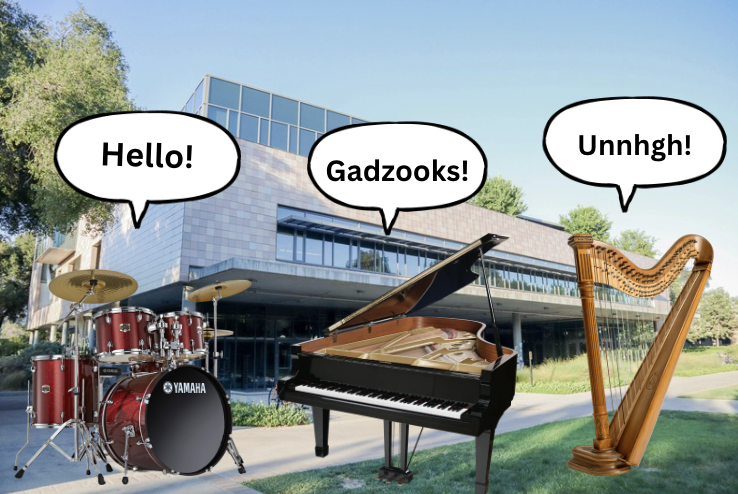 Very Upset! This Band of Instruments that Make Human Noises Wants to Perform at Human Symphony, Too!